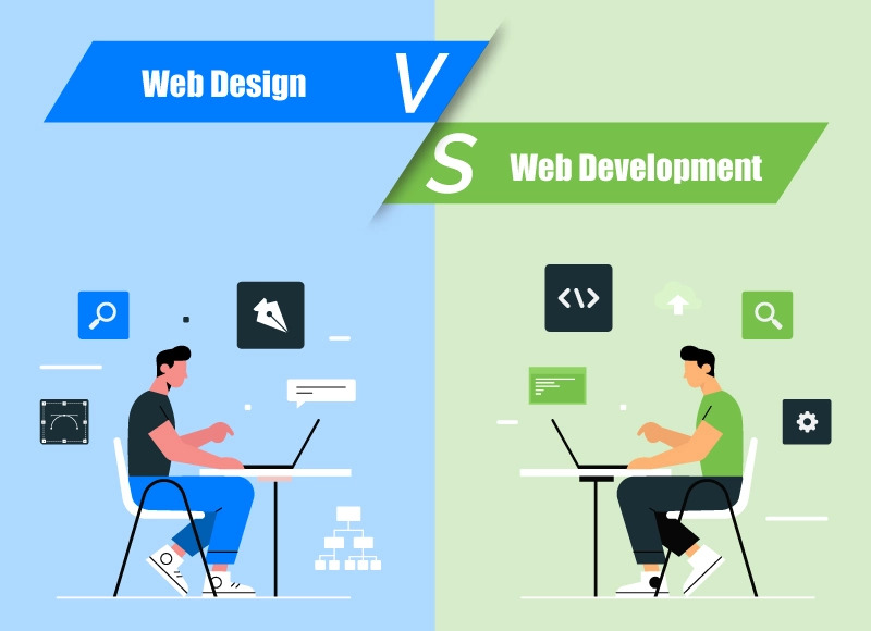 web design vs development