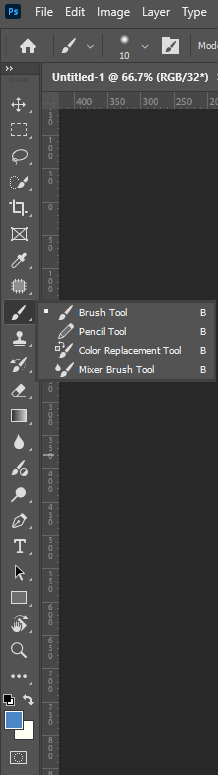 Select Brush Tool